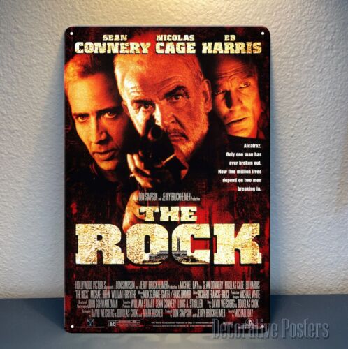 Home Cinema Decor - Placa de Metal Y1, The Rock