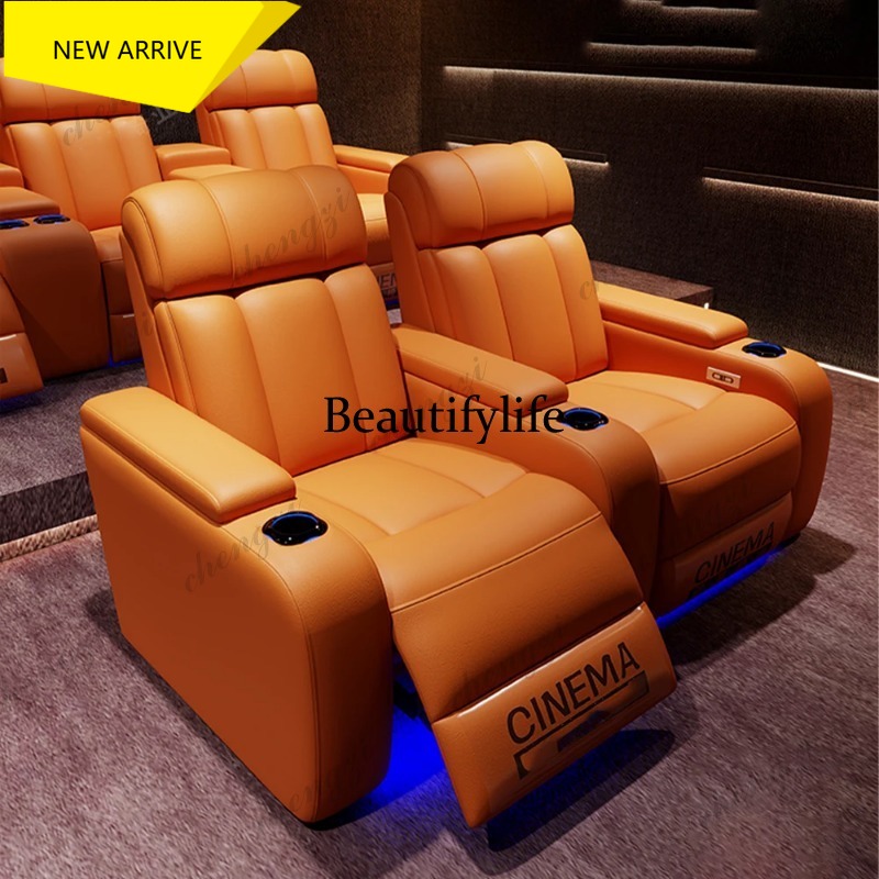 Home Cinema Chairs - Cadeiras de Cinema Elétricas de Couro