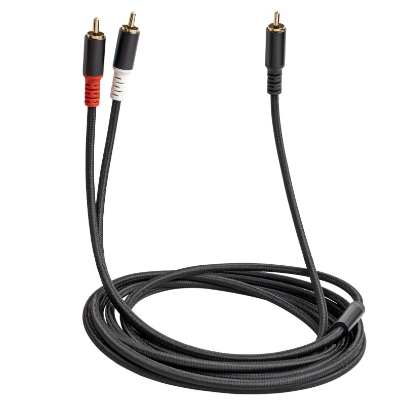 Home Cinema Marantz - 1/2/3m 1 rca macho para 2
