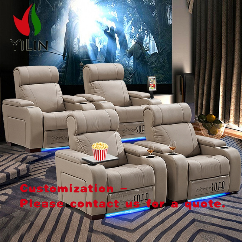 Home Cinema Chairs - Poltrona Reclinável para Auditório, Usada em