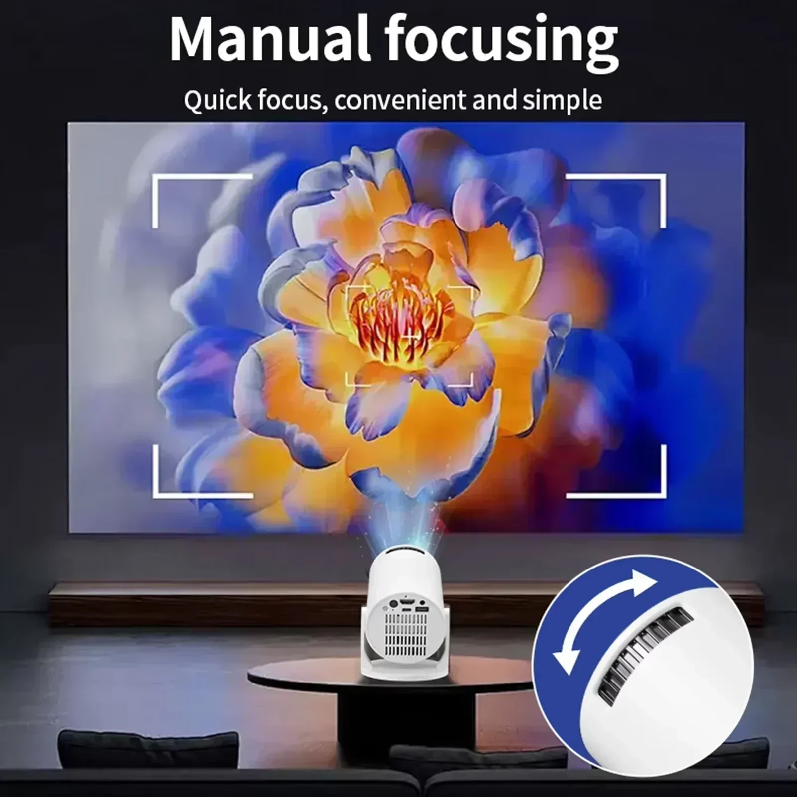 Novo Projetor Inteligente Mini - Home Cinema Setup avaliação e preço