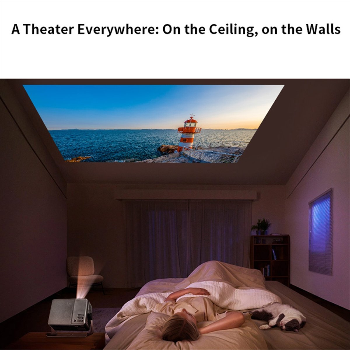 Projetor B21B A32 Pro Android  - Home Cinema Mini avaliação e preço