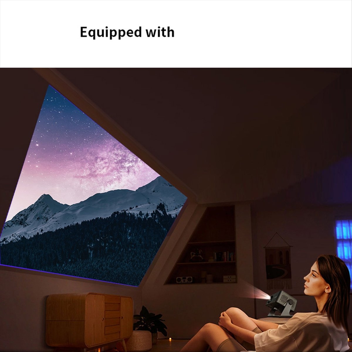 Projetor B21B A32 Pro Android  - Home Cinema Mini avaliação e preço