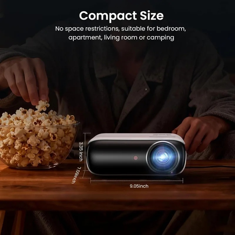 Projetor 4K, Projetor de Cinem - Home Cinema Setup avaliação e preço