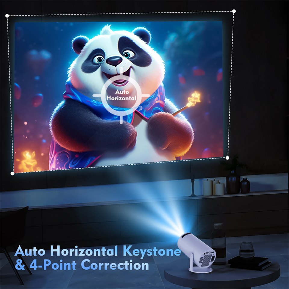 Novo Projetor HY300 2026 4K An - Home Cinema Setup avaliação e preço