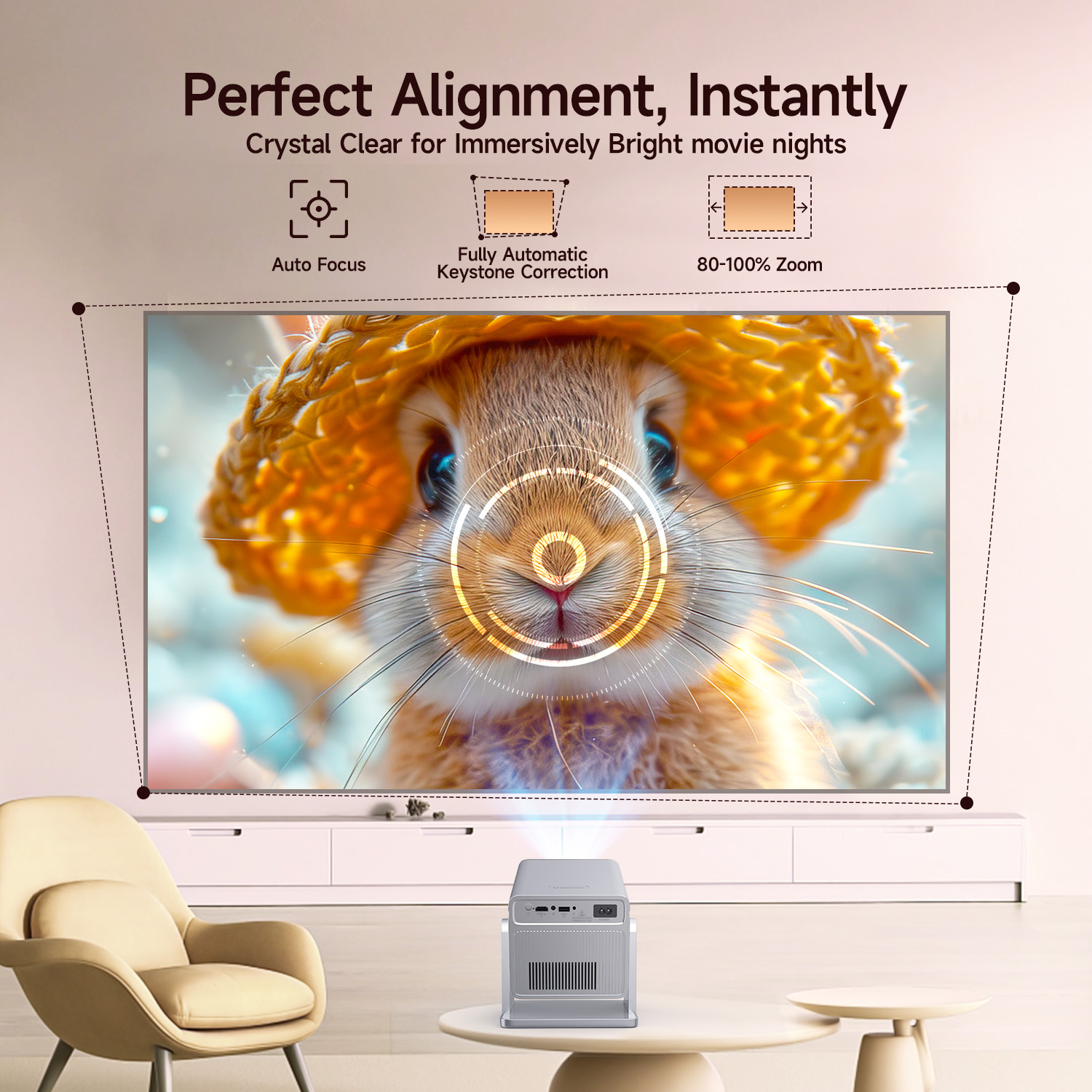 Projetor Magcubic 8K HD 1080P  - Home Cinema Setup avaliação e preço