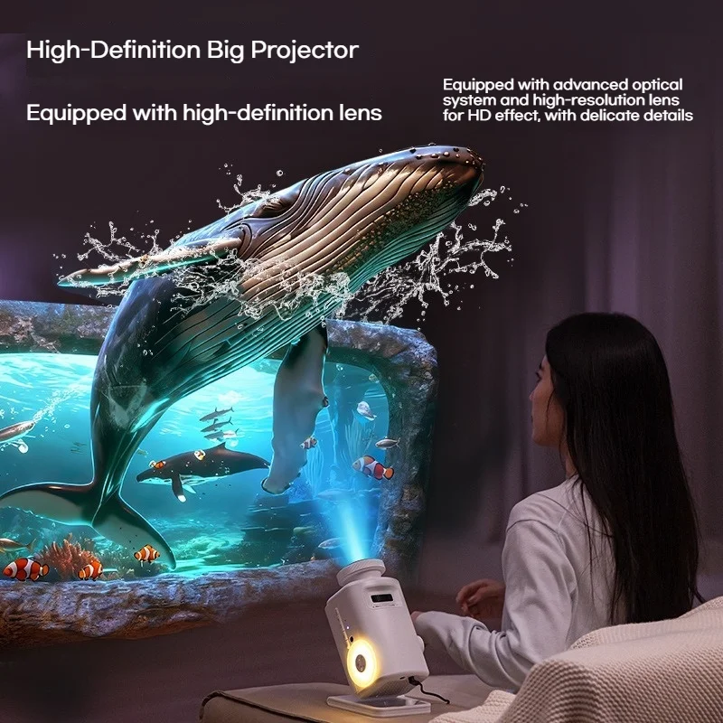 Projetor Holográfico 3D HD Flu - Home Cinema Kids avaliação e preço
