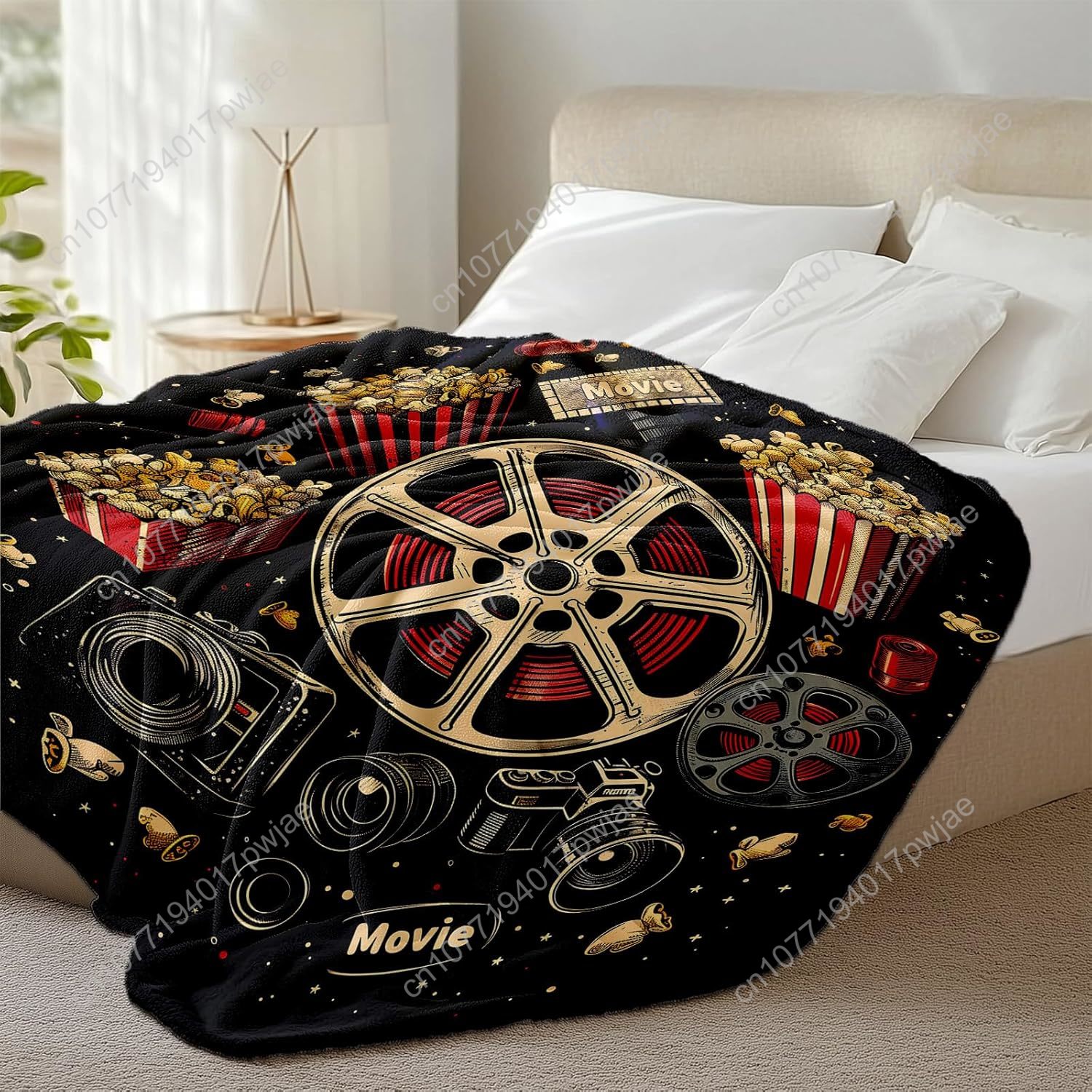 Cobertor de pipoca de bilhete  - Home Cinema Kids avaliação e preço