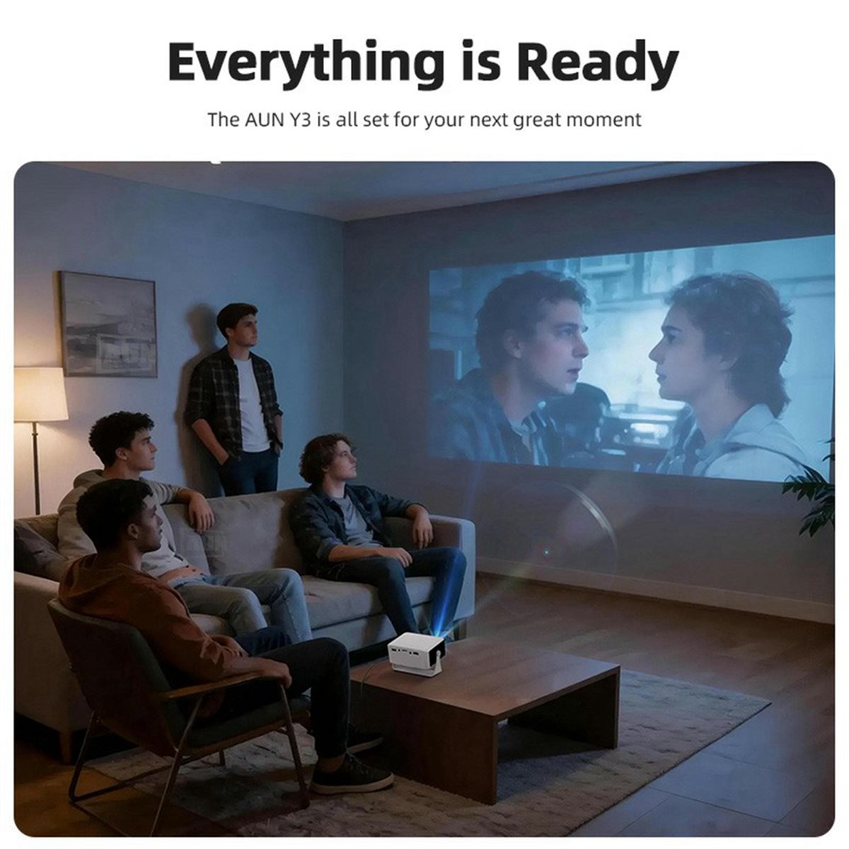 Projetor Mini L70A Y3 Portátil - Home Cinema Mini avaliação e preço
