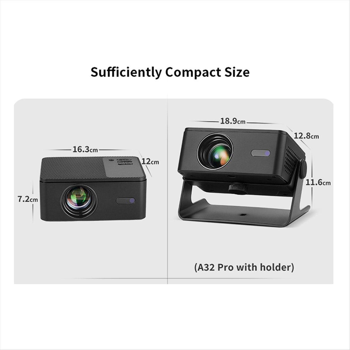▶ ✔ ▃ Projetor AC384-A32 Pro A - Home Cinema Mini avaliação e preço