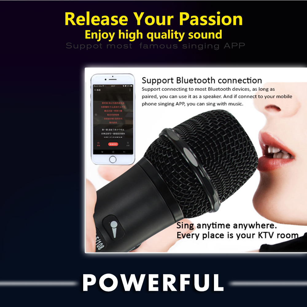 XIAOKOA-Microfone Karaoke Sem  - Shure Mic Sm58 avaliação e preço