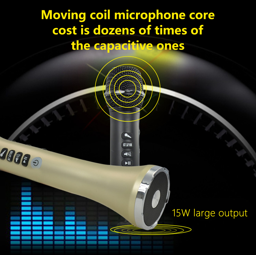 XIAOKOA-Microfone Karaoke Sem  - Shure Mic Sm58 avaliação e preço