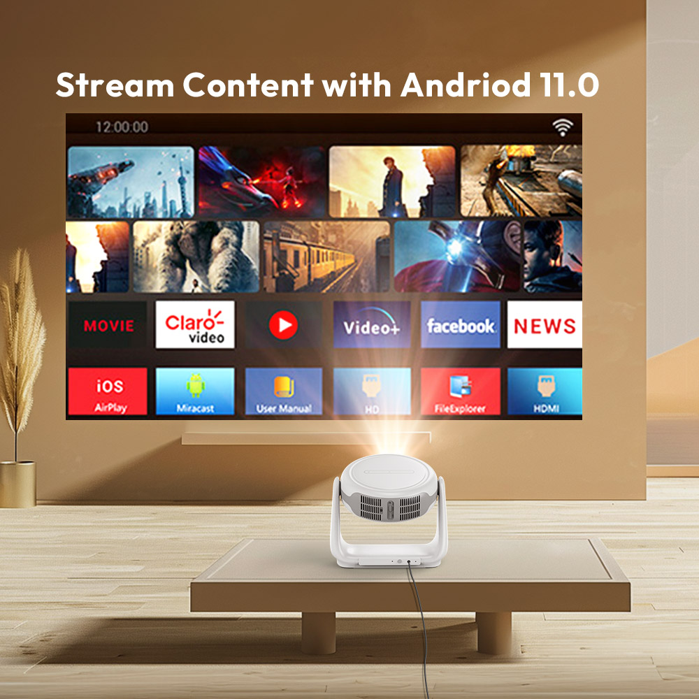ZXY Vevshao A10 Portátil Andro - Home Cinema Mini avaliação e preço