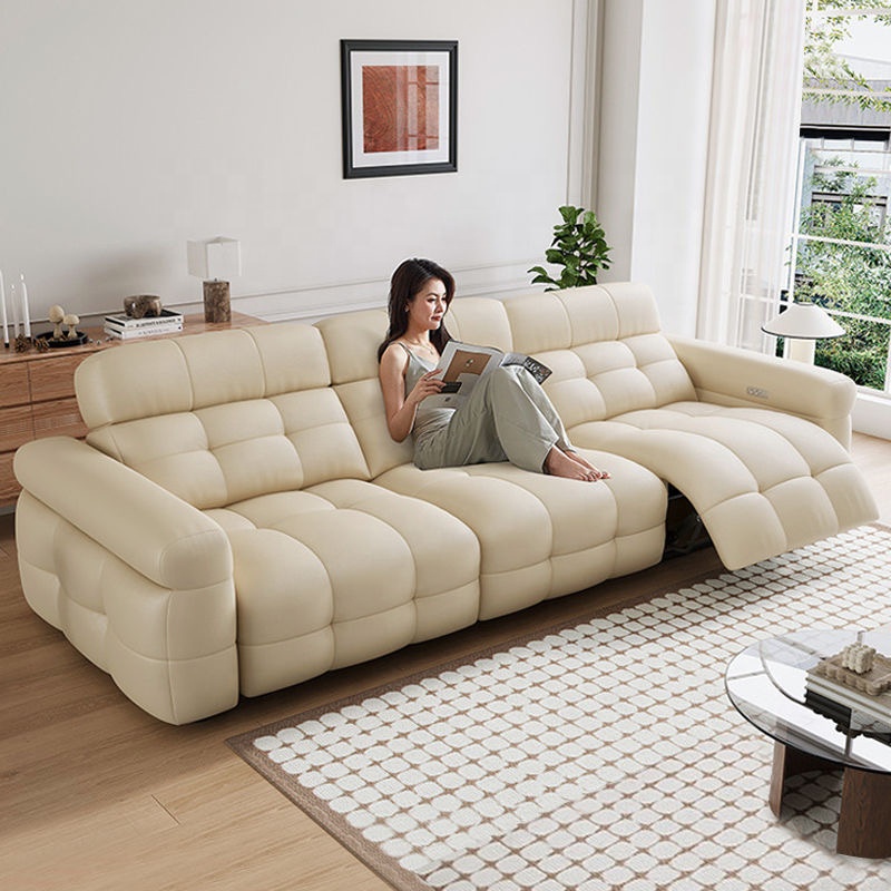Cadeira reclinável de couro ge - Home Cinema Chairs avaliação e preço