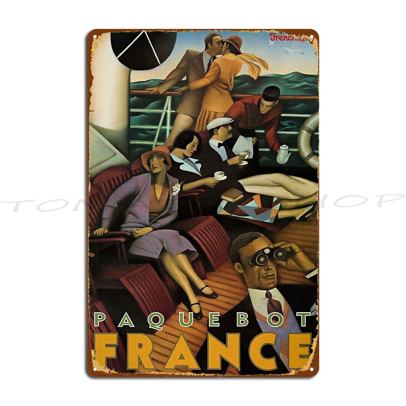 Paquebot França: Placa de Meta - Home Cinema France avaliação e preço