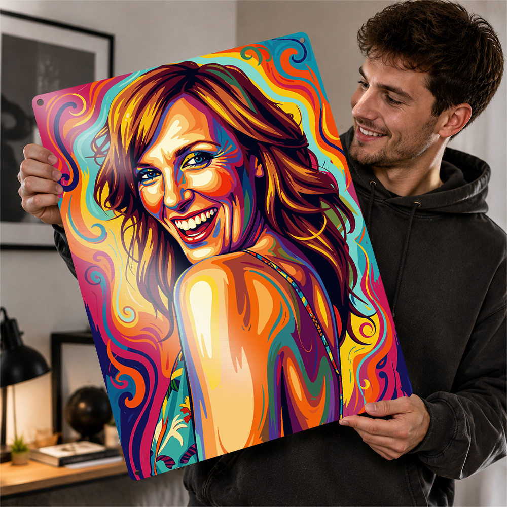Pôster de alumínio com retrato - Home Cinema Inspiration avaliação e preço